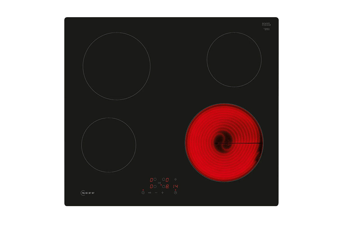 Neff N 50 60cm 4 Zones Electric Induction Hob | T16NBE1L | Black