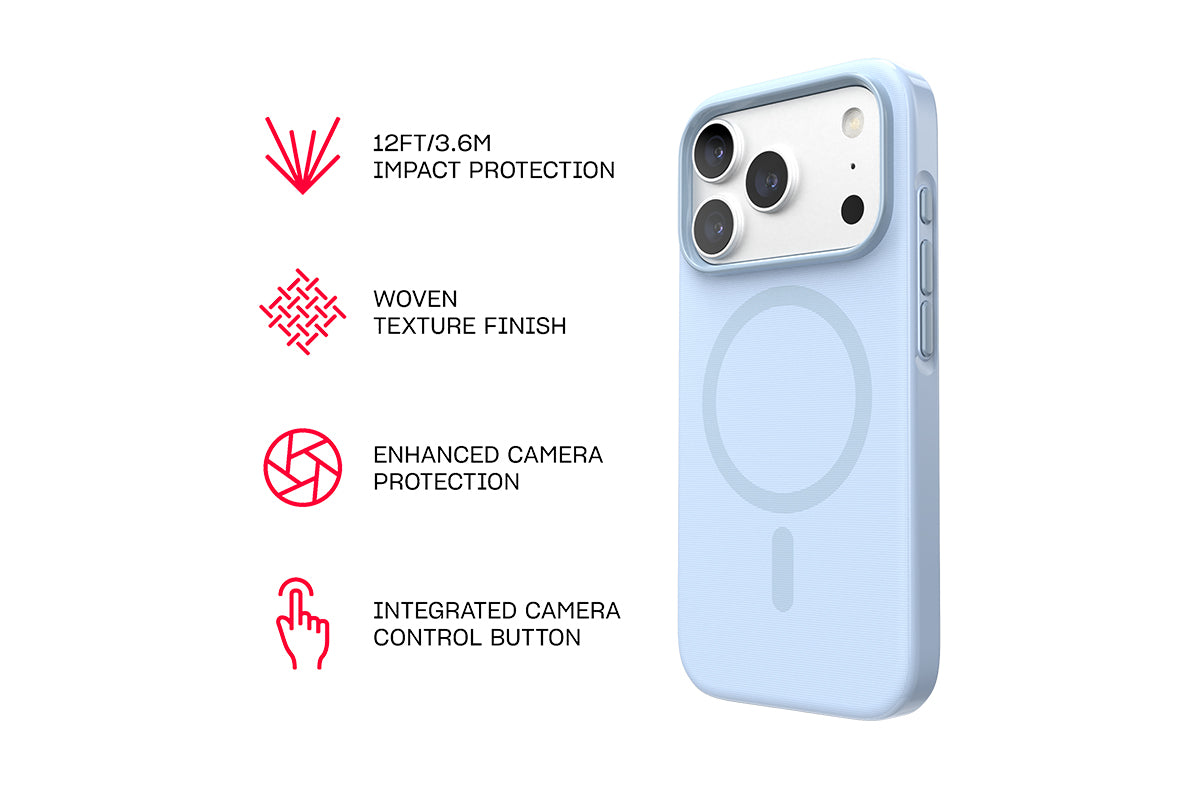 Tech21 EvoPulse Fauxven MagSafe iPhone 18 Pro Phone Case | Sable-6