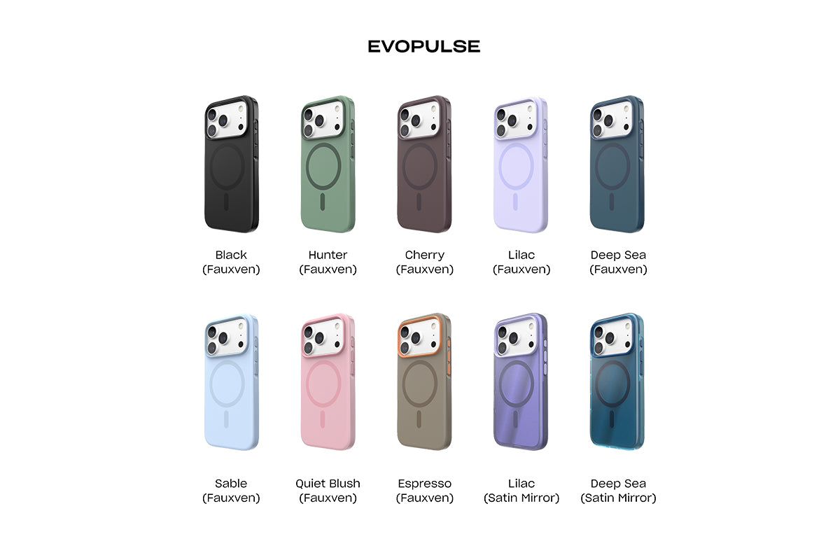 Tech21 EvoPulse Fauxven MagSafe iPhone 18 Pro Phone Case | Sable-7