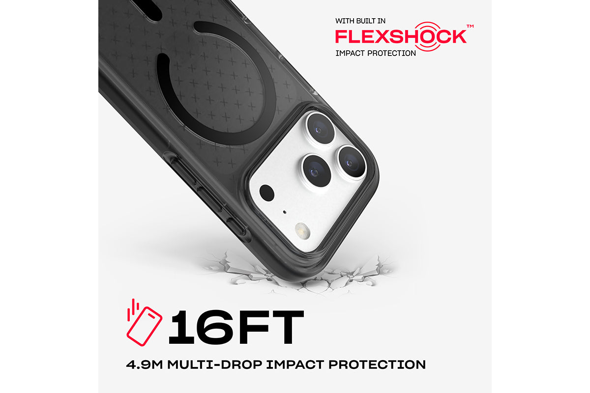 Tech21 EvoCheck MagSafe iPhone 18 Pro Phone Case | Smokey/Black-3