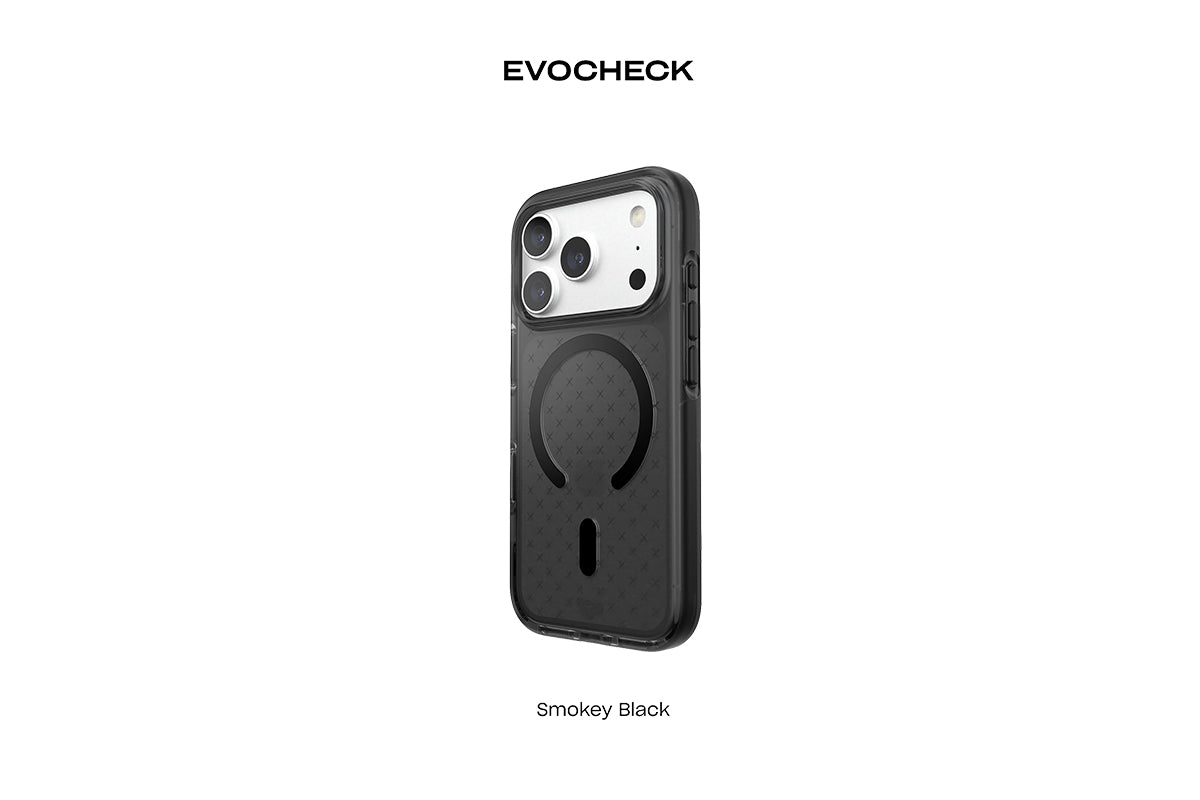 Tech21 EvoCheck MagSafe iPhone 18 Pro Phone Case | Smokey/Black-7