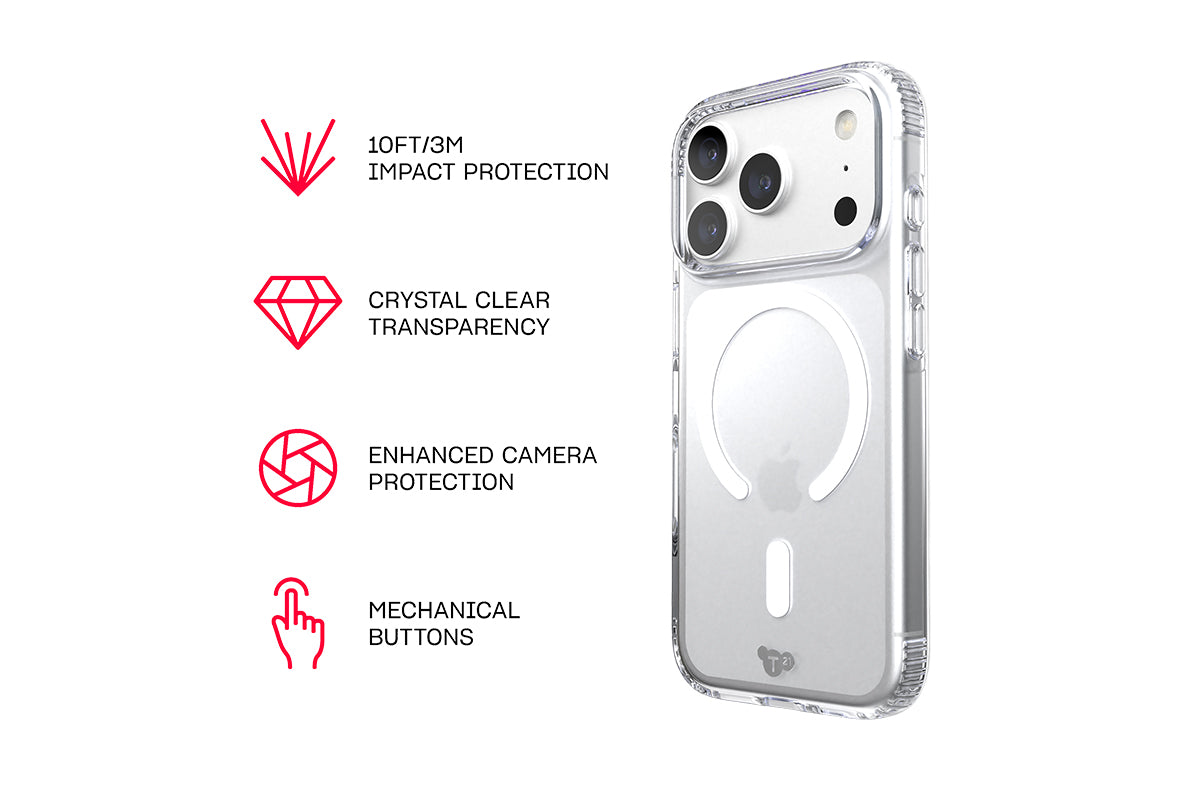 Tech21 EvoLite MagSafe iPhone 18 Pro Phone Case | Clear-6