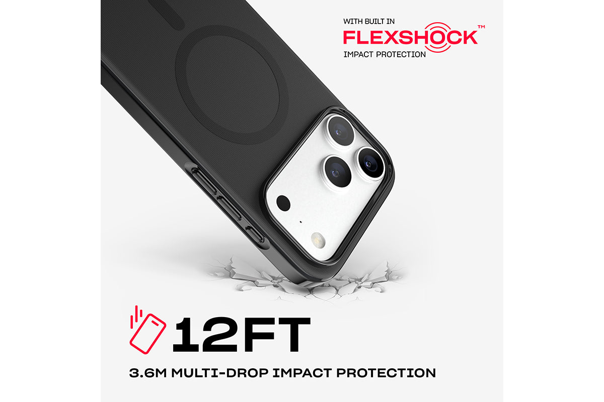 Tech21 EvoPulse Fauxven iPhone 18 Pro Max Phone Case | Black-3