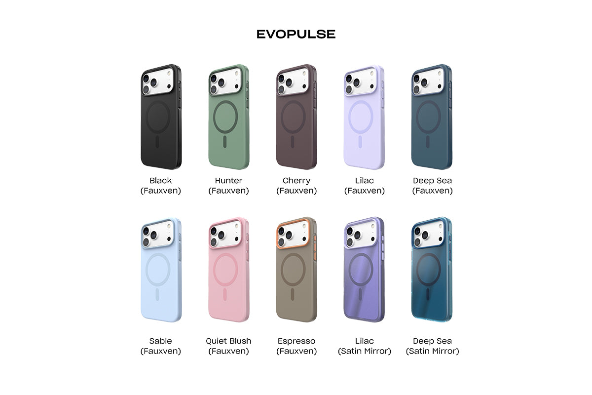 Tech21 EvoPulse Fauxven iPhone 18 Pro Max Phone Case | Black-7