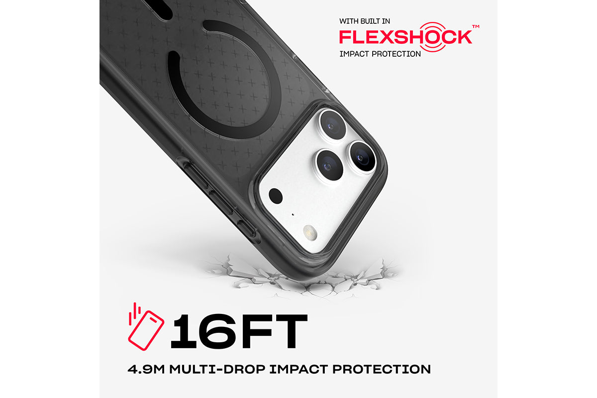 Tech21 EvoCheck iPhone 18 Pro Max Phone Case | Smokey/Black-2