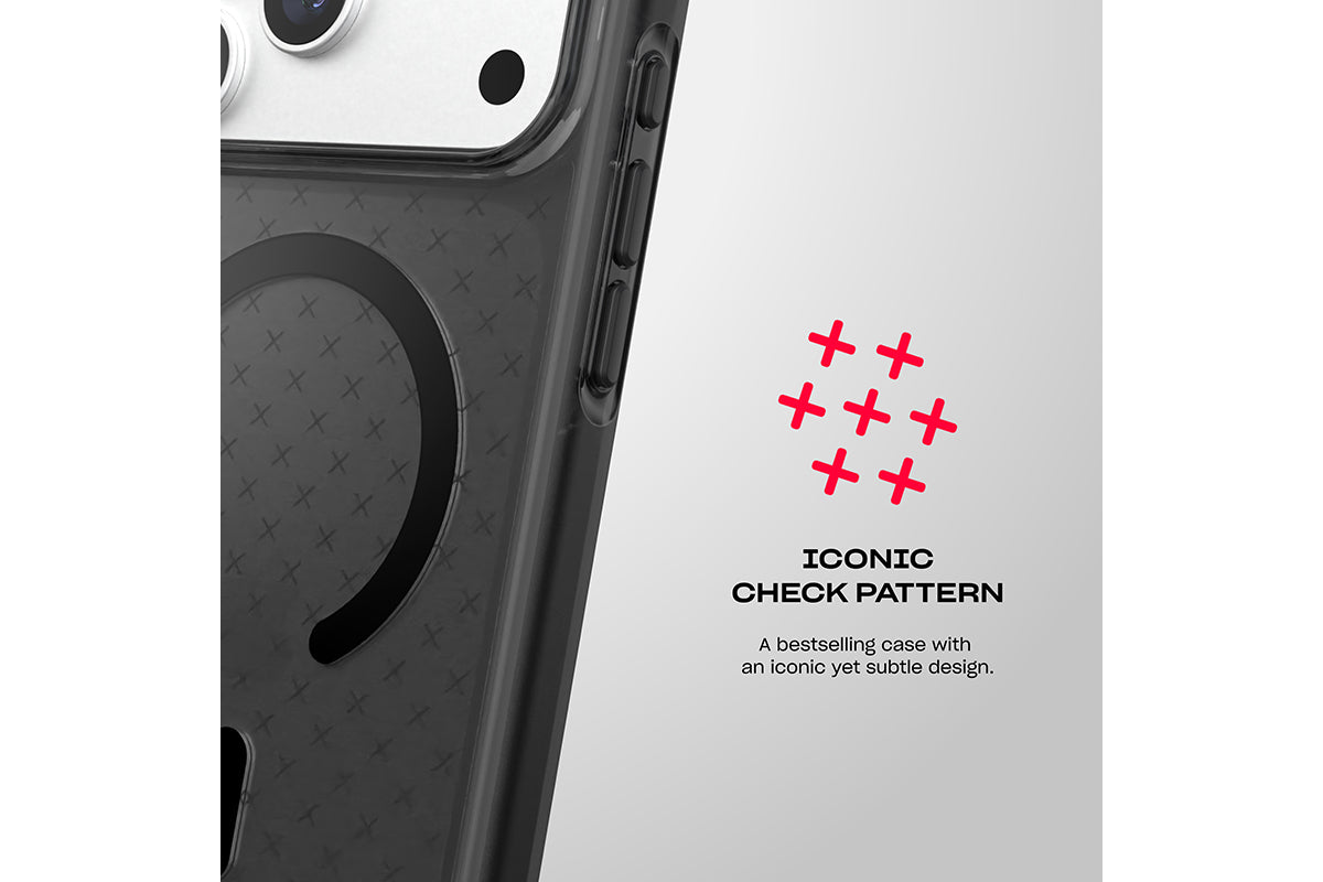Tech21 EvoCheck iPhone 18 Pro Max Phone Case | Smokey/Black-4