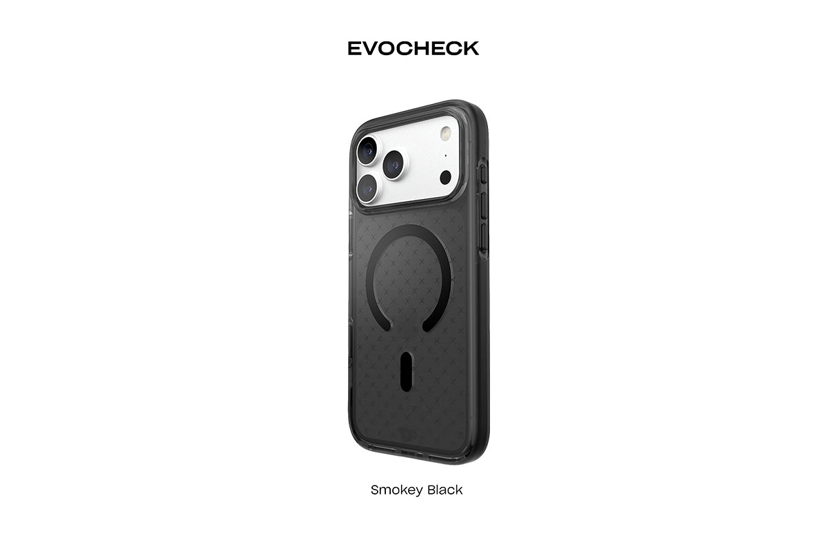 Tech21 EvoCheck iPhone 18 Pro Max Phone Case | Smokey/Black-6