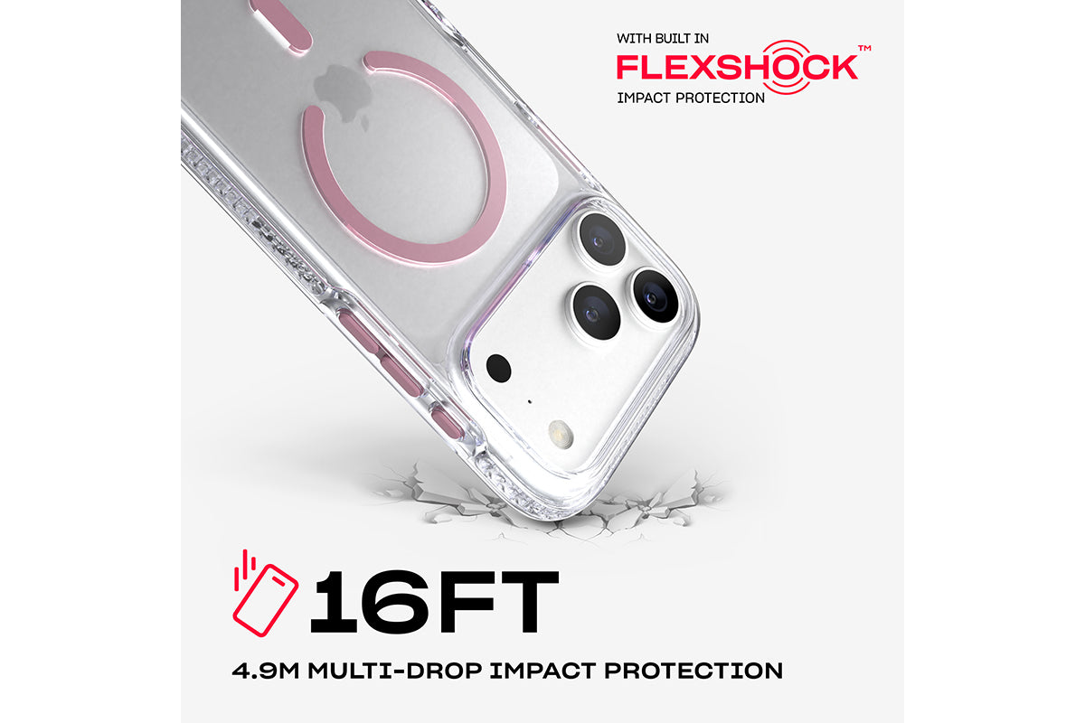 Tech21 EvoCrystal iPhone 18 Pro Max Phone Case | Quartz Pink-3