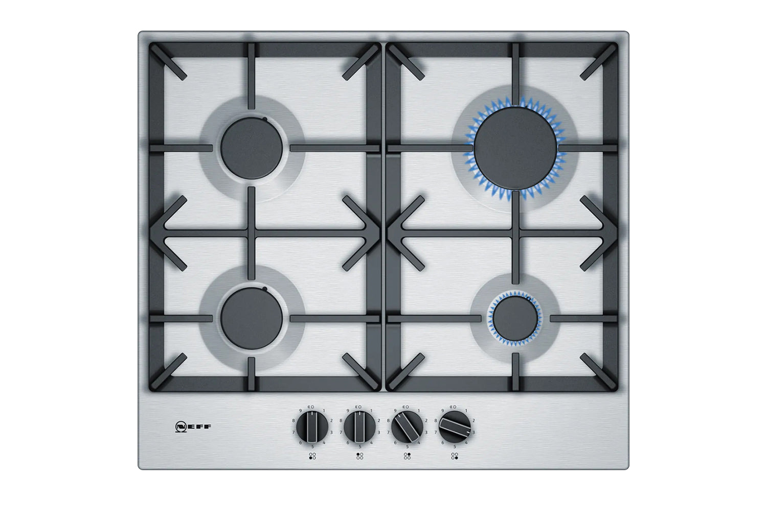 Neff 60cm 4 Burners Gas Hob | T26DS49N0 | Stainless Steel