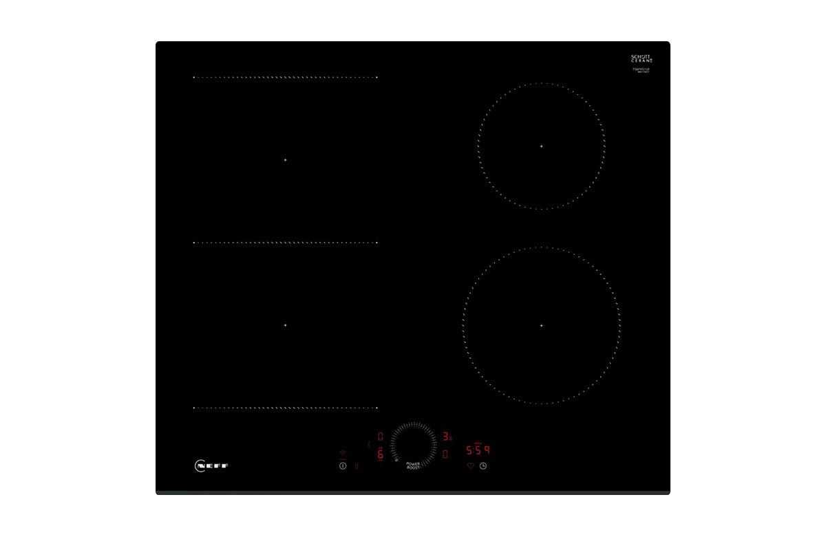 Neff N 70 60cm 4 Zones Induction Hob | T56FHS1L0 | Black