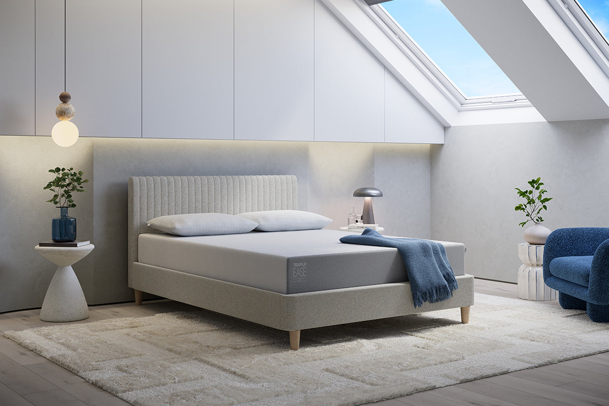 Tempur | Harlington Bed Frame | Super King | 6ft | Flax