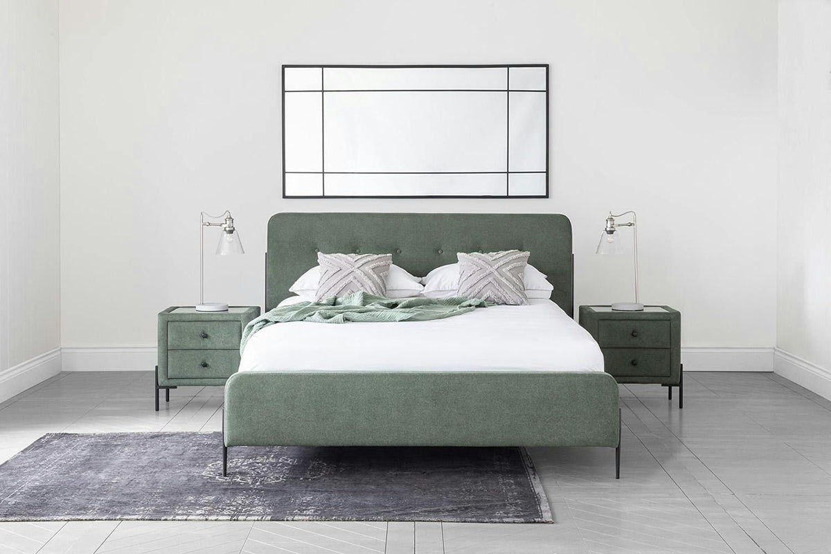 Arnold Bed Frame | King | 5ft | Green