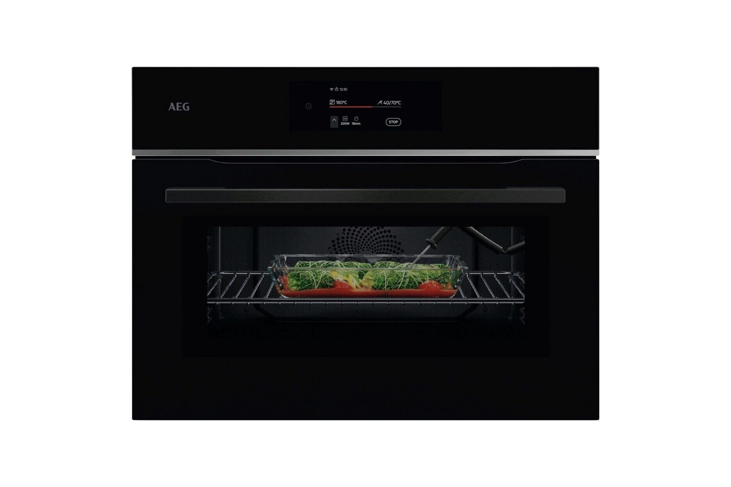 AEG MealAssist 8000 Wi-Fi Compact Oven | TK8NK721B