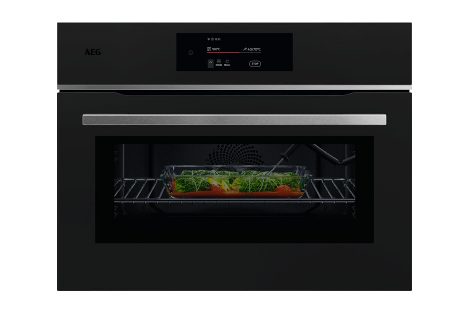 AEG 8000 Series Built-in MealAssist Microwave and Built-in Oven | TK8NK721T