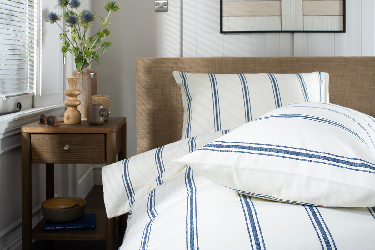 Lyndon | Toulouse Duvet Cover Set | Navy | Double-3