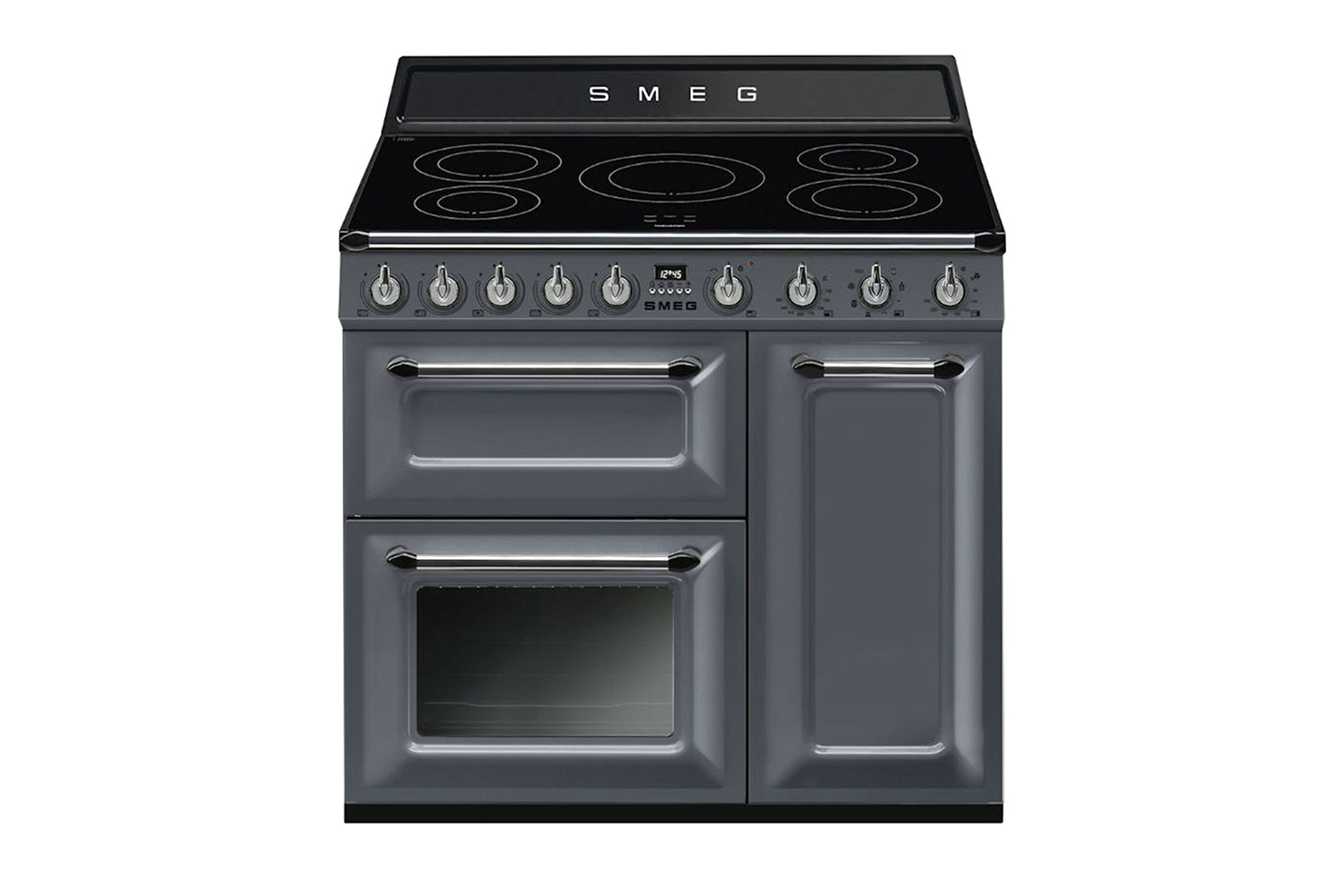 Smeg Victoria Freestanding Single Cooker | TR93IGR2 | Slate Grey