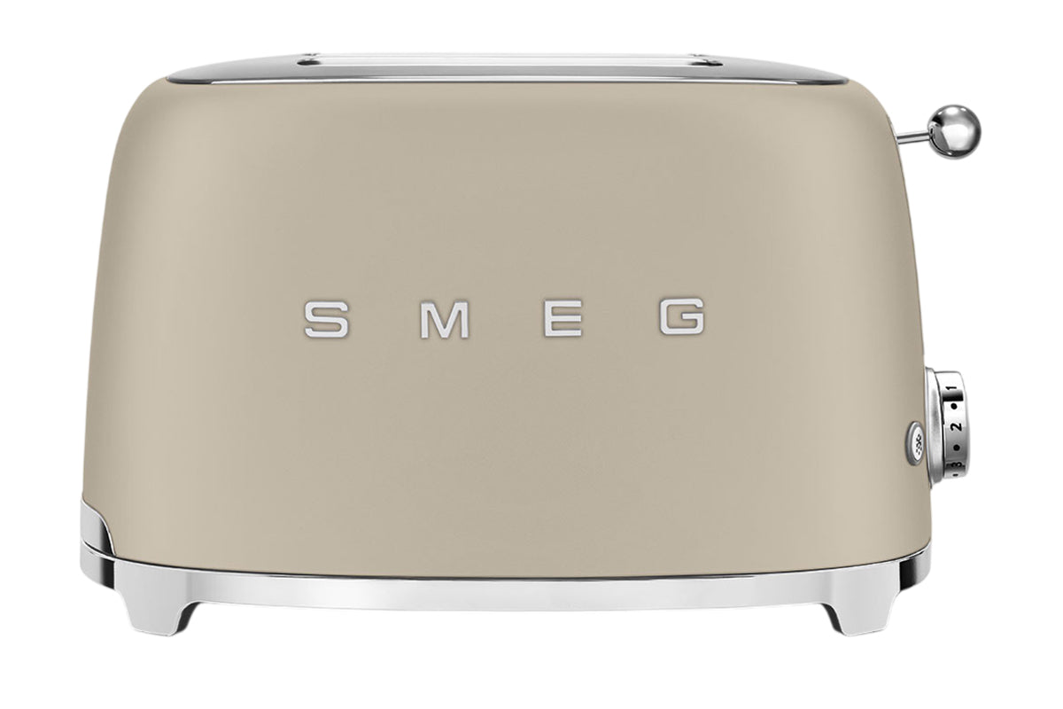 Smeg 50's Retro Style 2 Slice Toaster | TSF01MLMUK | Moonlight Matte