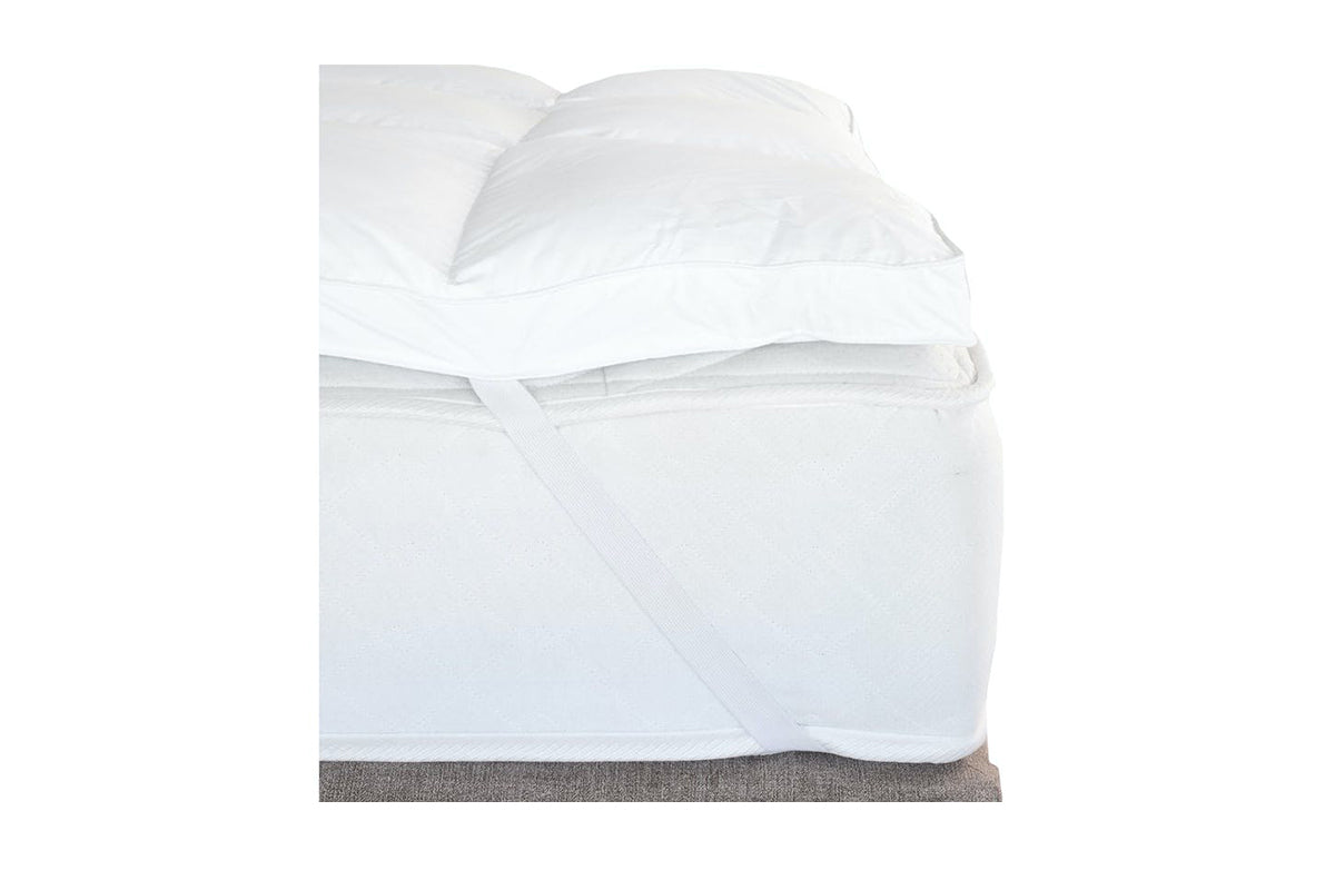 The Linen Room | Luxury Cotton Clusterfill | Mattress Topper | Single | 3ft