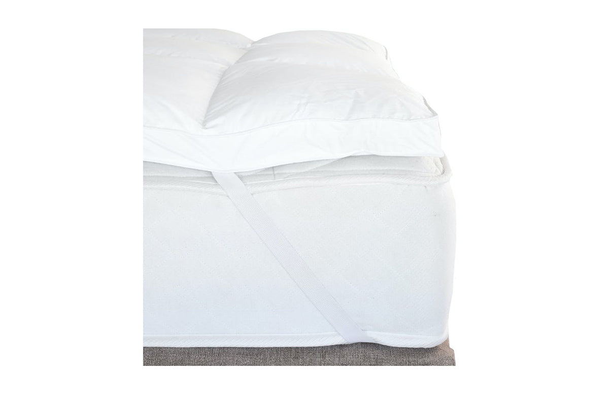 The Linen Room | Luxury Cotton Clusterfill | Mattress Topper | King | 5ft
