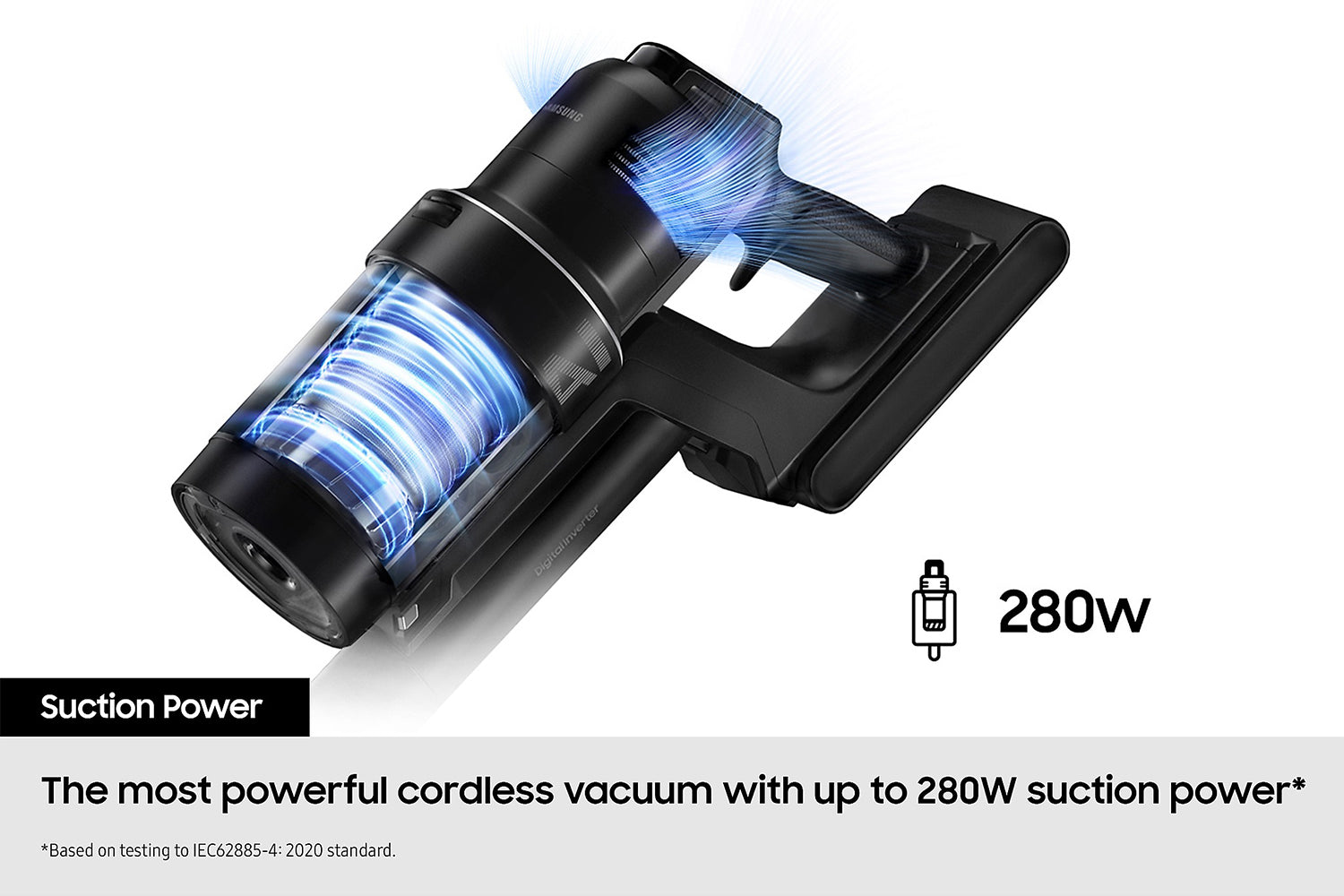 Samsung Max 280W Bespoke AI Jet Lite Cordless Vacuum Cleaner | VS80F28DES/EU