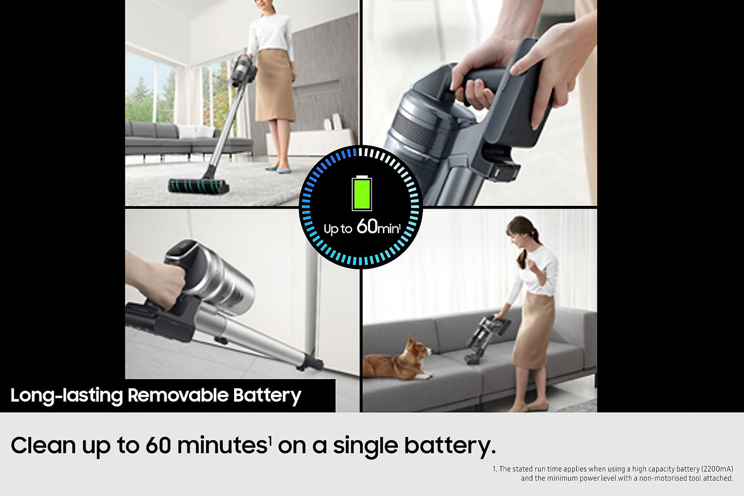 Samsung Max 280W Bespoke AI Jet Lite Cordless Vacuum Cleaner | VS80F28DLP/EU