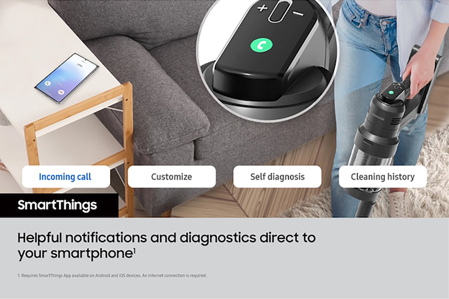 Samsung Jet Ultra with AI Cordless Stick Vacuum Cleaner | VS90F40DEK/EU | Black