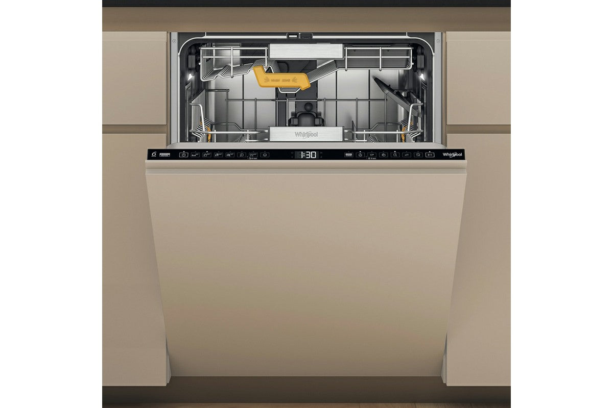 Whirlpool Built-in Dishwasher | 15 Place Setting | W8IHF58TUUK | Black
