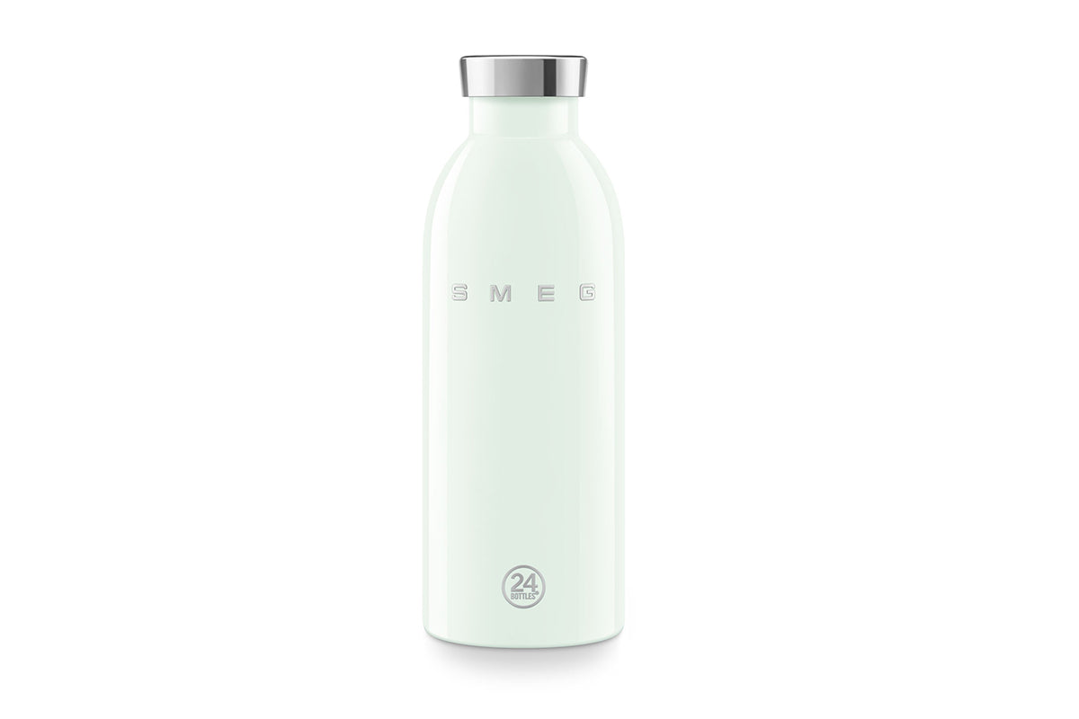 Smeg 50's Style Aesthetic 0.5L Clima Water Bottle | WBF01PG | Pastel Green