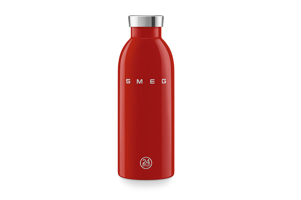 Smeg 50's Style Aesthetic 0.5L Clima Water Bottle | WBF01RD | Red