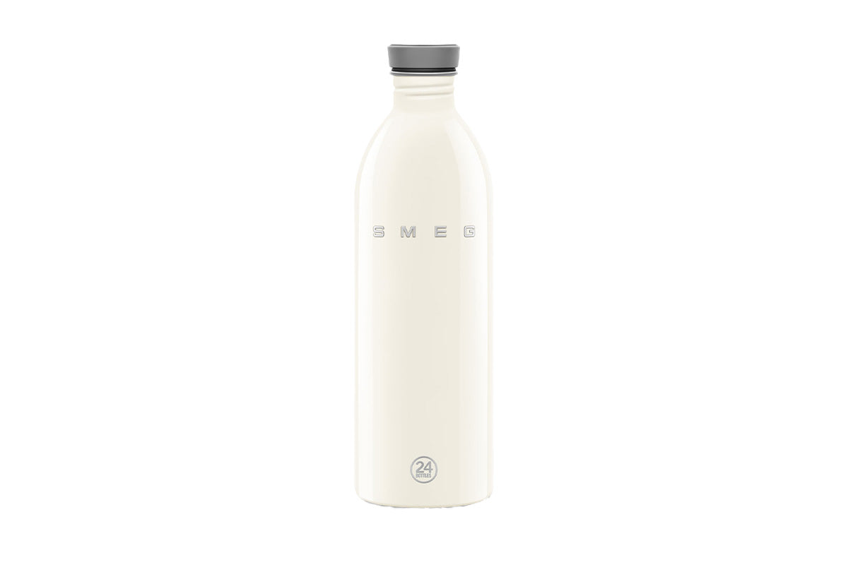 Smeg 50's Style Aesthetic 1L Urban Water Bottle | WBF02CR | Cream