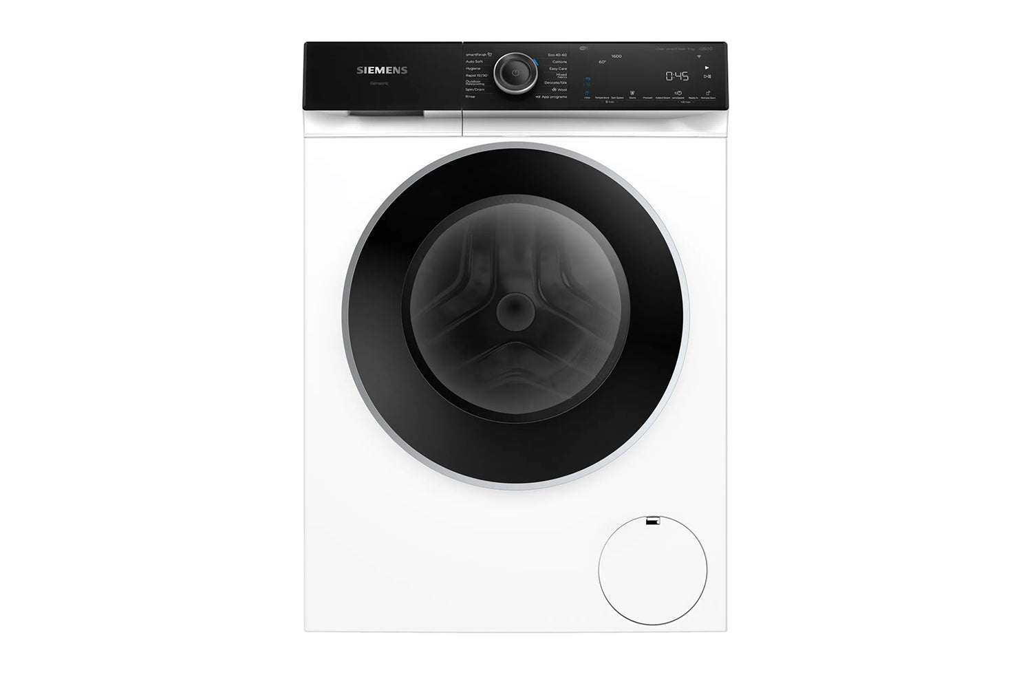 Siemens iQ500 9kg Front Load Freestanding Washing Machine | WG46H2A9GB | White