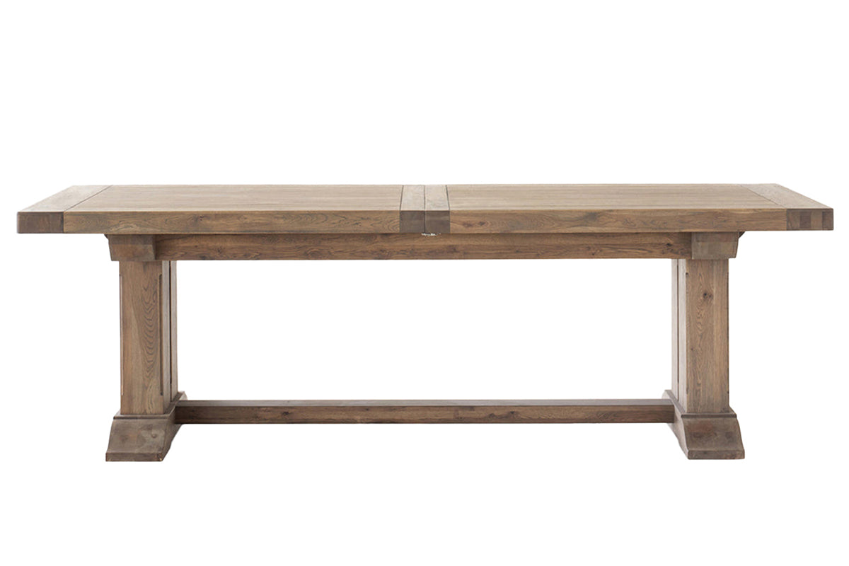 Monastery Rectangular Extending Dining Table | 280 cm | Brown