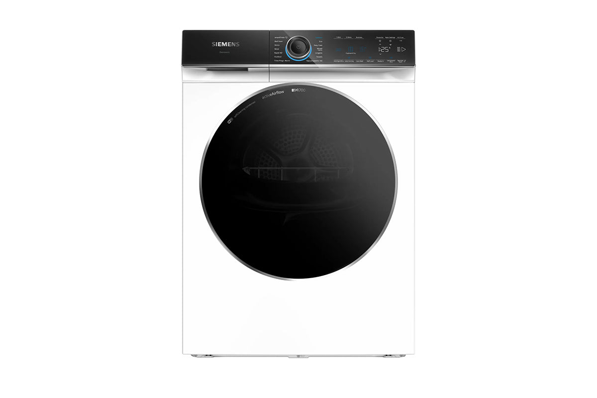 Siemens iQ700 9kg Heat Pump Tumble Dryer | WR47B2C9GB | White