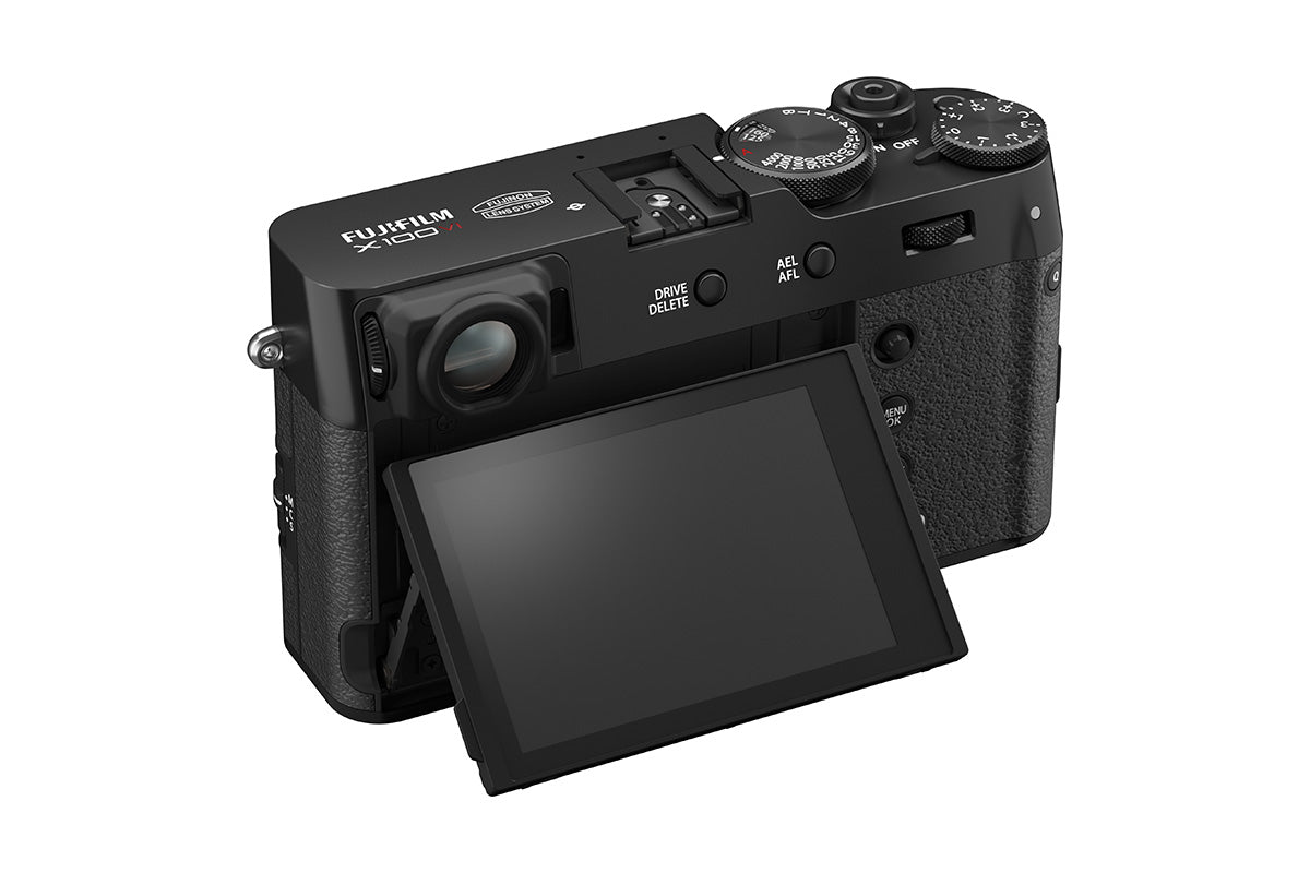 Fujifilm X100VI Digital Camera with Fixed 23mm F2 Lens | Black