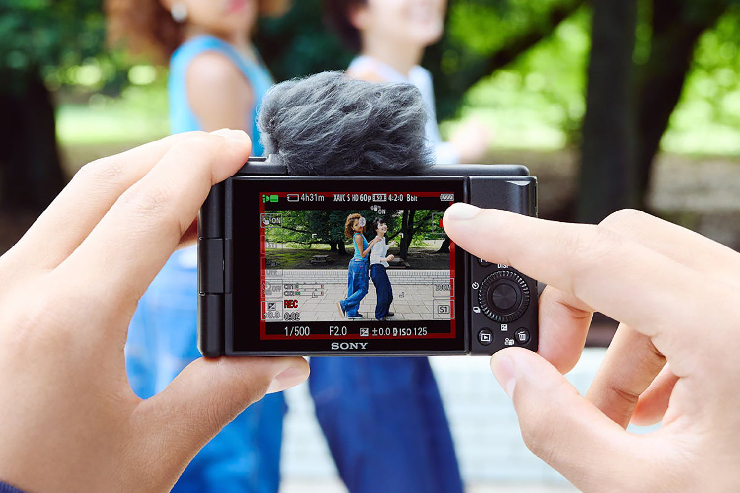 Sony Vlog ZV-1F Compact Digital Camera | Black