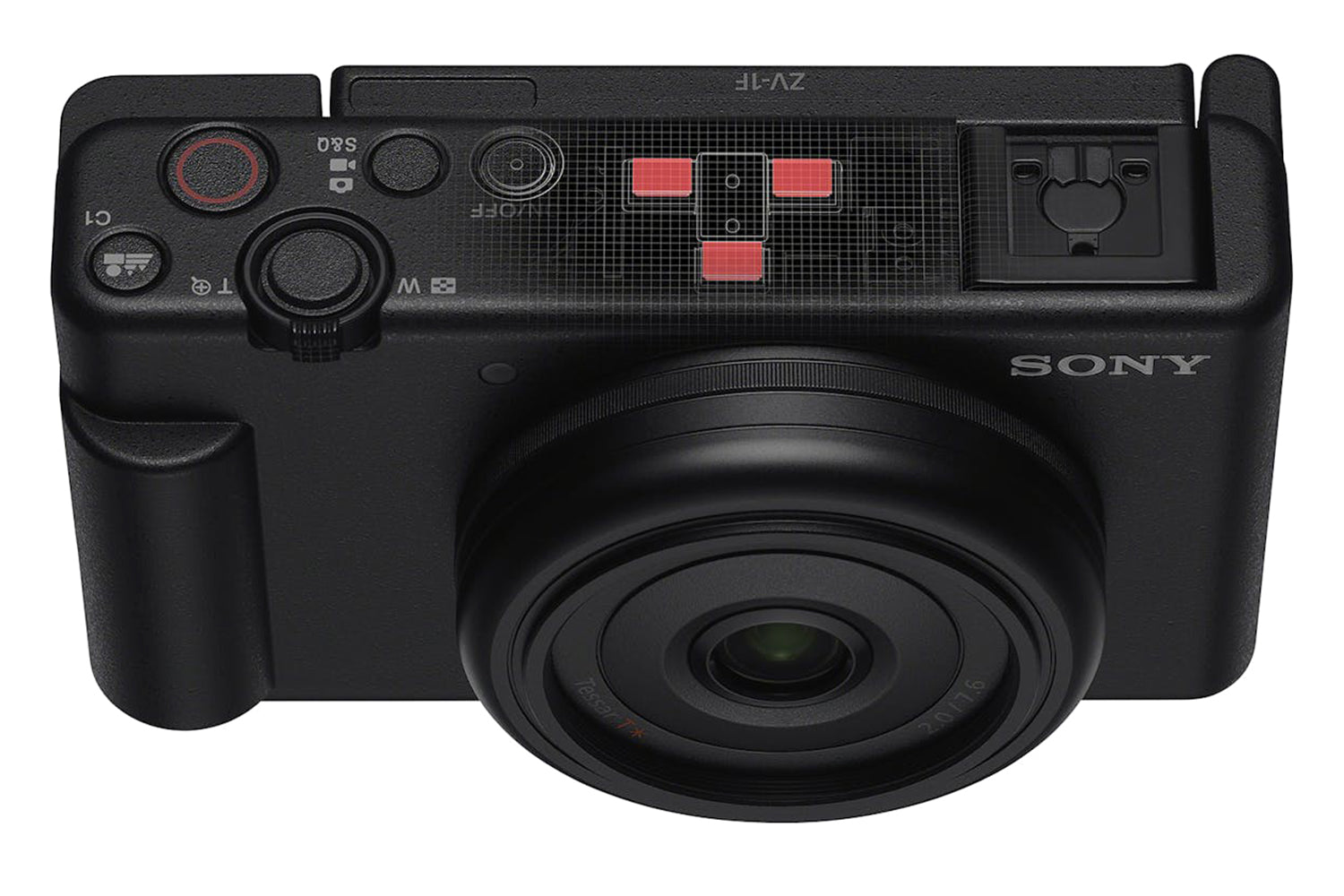 Sony Vlog ZV-1F Compact Digital Camera | Black