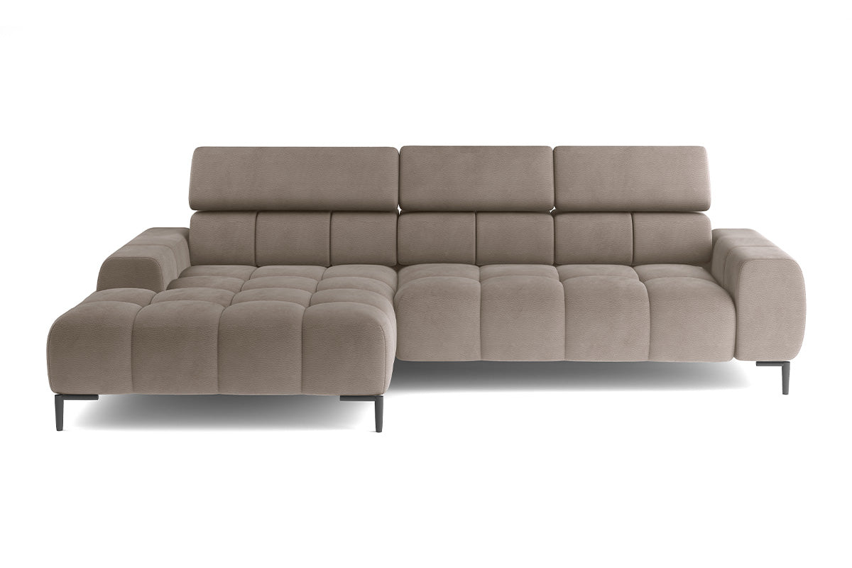 Cassie Chaise Sofa | Power Recliner | Small | Fabric | Colour Options