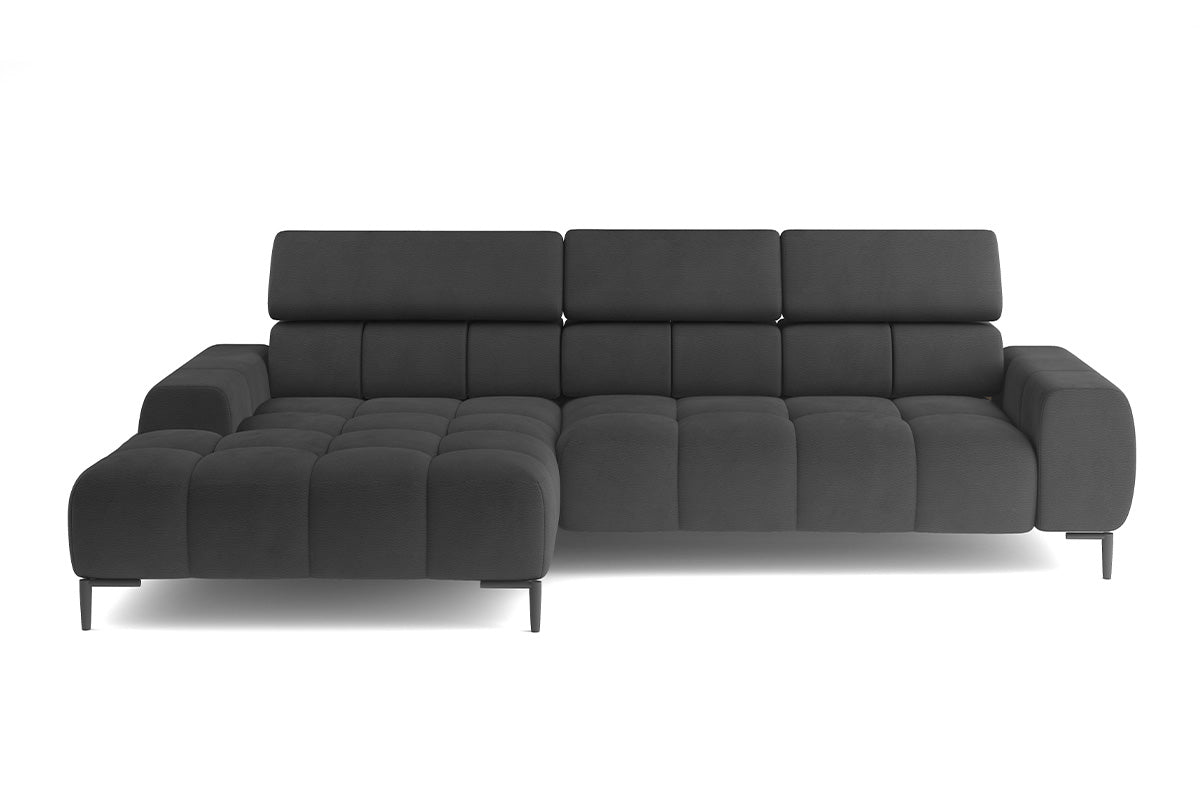 Cassie Chaise Sofa | Power Recliner | Small | Fabric | Colour Options