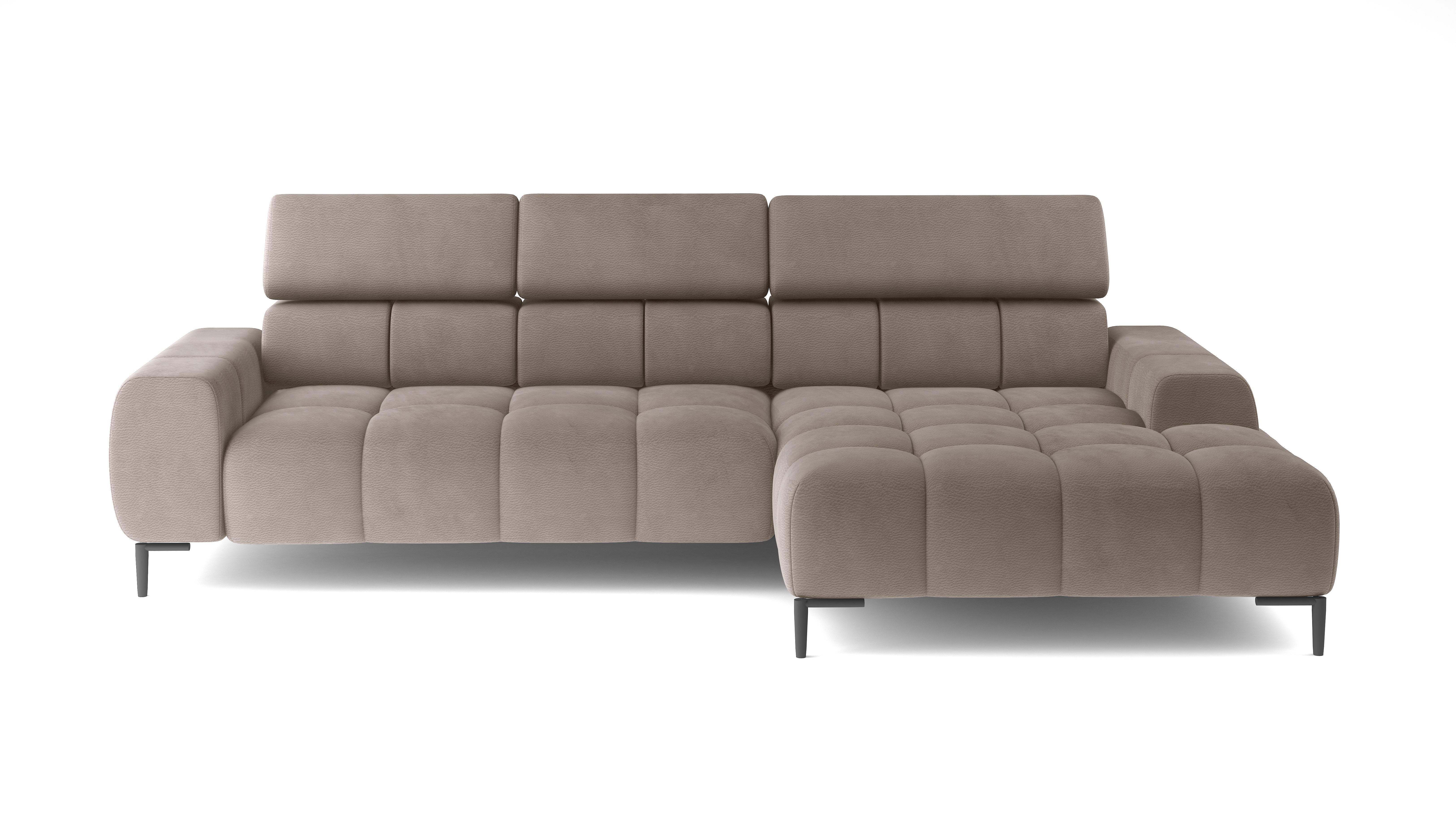 Cassie Chaise Sofa | Power Recliner | Small | Fabric | Colour Options