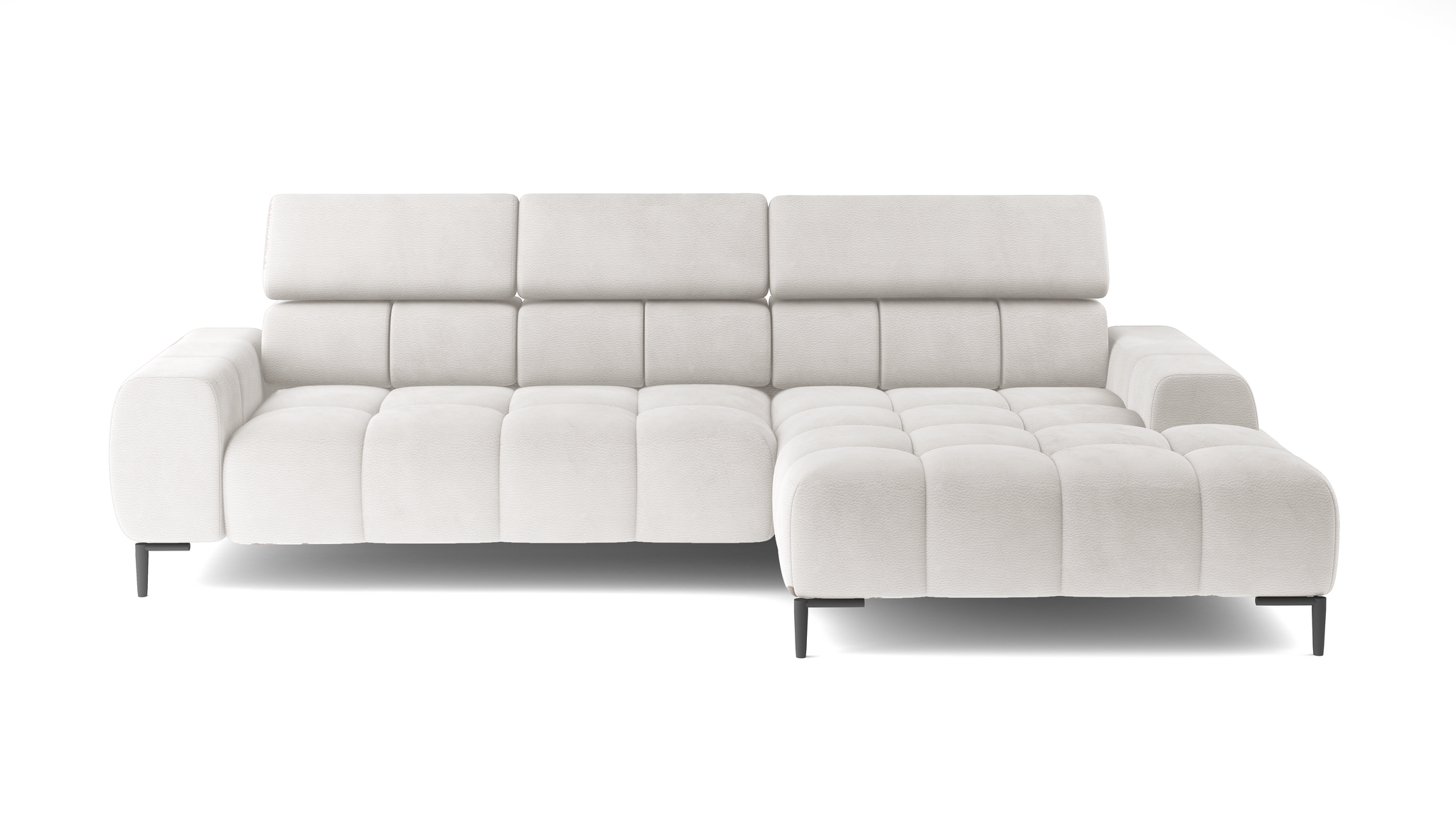 Cassie Chaise Sofa | Power Recliner | Small | Fabric | Colour Options