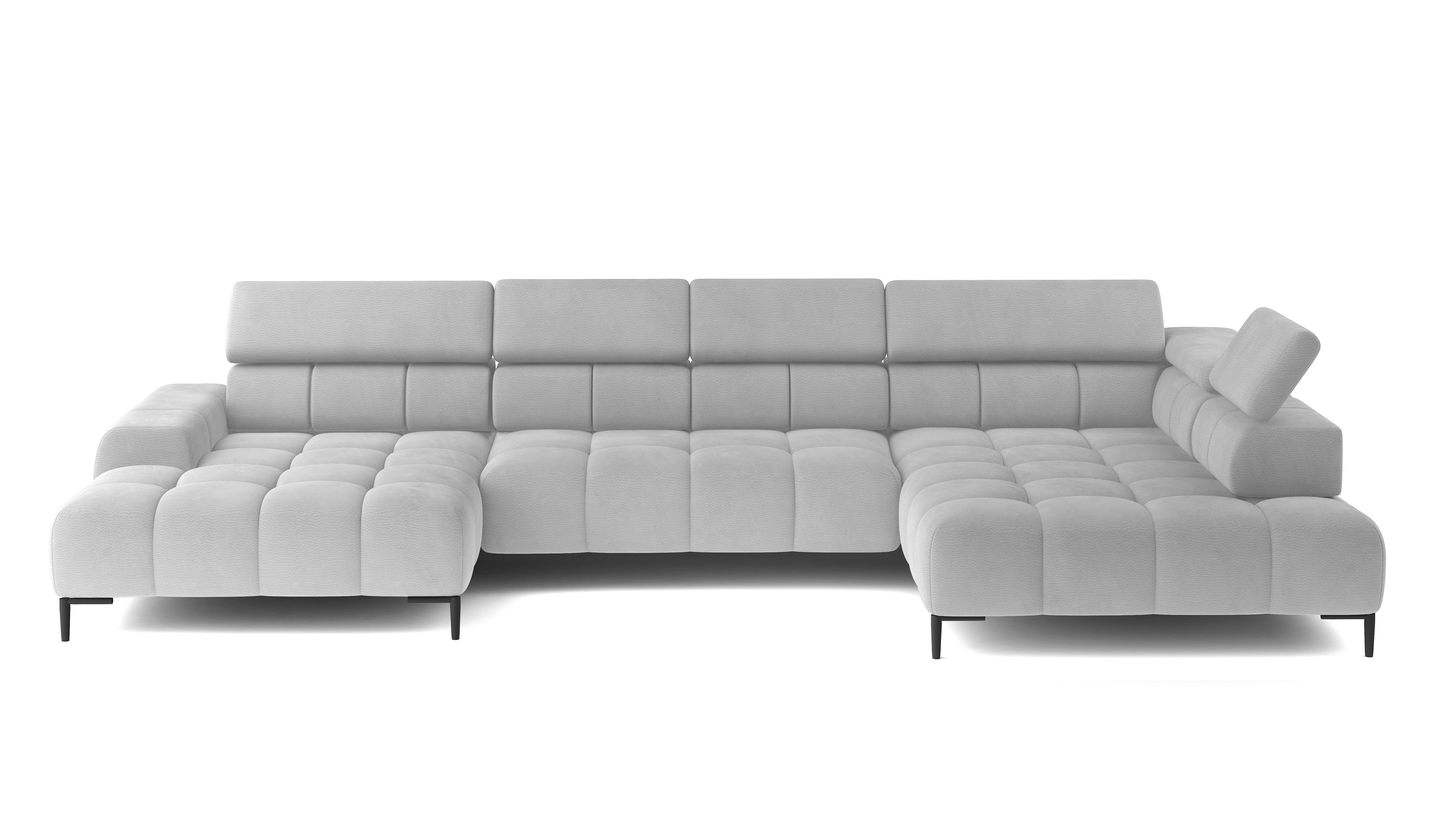 Cassie Chaise Sofa | Power Recliner | Extra Large | Fabric | Colour Options