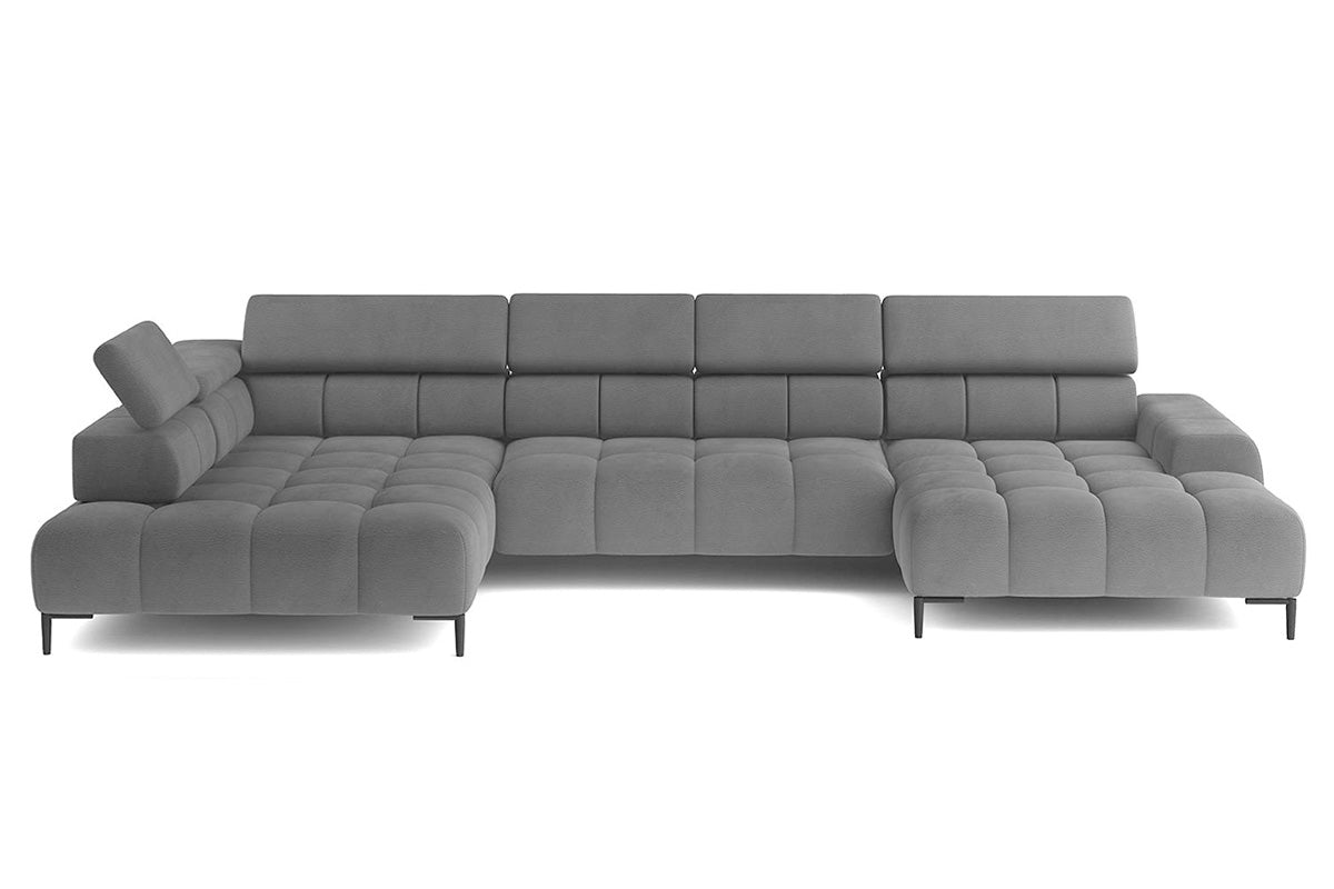 Cassie Chaise Sofa | Power Recliner | Extra Large | Fabric | Colour Options