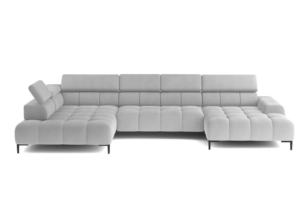 Cassie Chaise Sofa | Power Recliner | Extra Large | Fabric | Colour Options