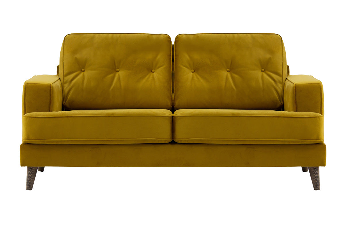 Charles 3 Seater Sofa | Fabric | Yellow
