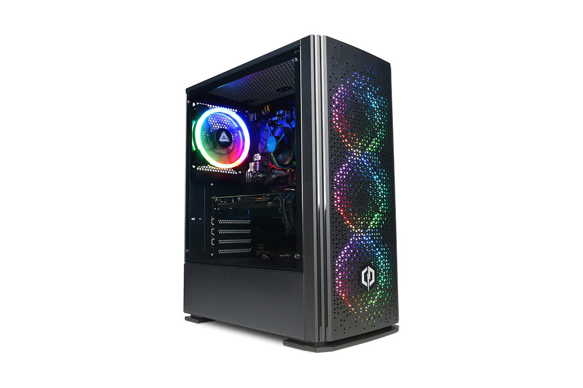‎CyberPowerPC Sylph AMD Ryzen 5 | RTX 5060 | 32GB | 1TB | Black
