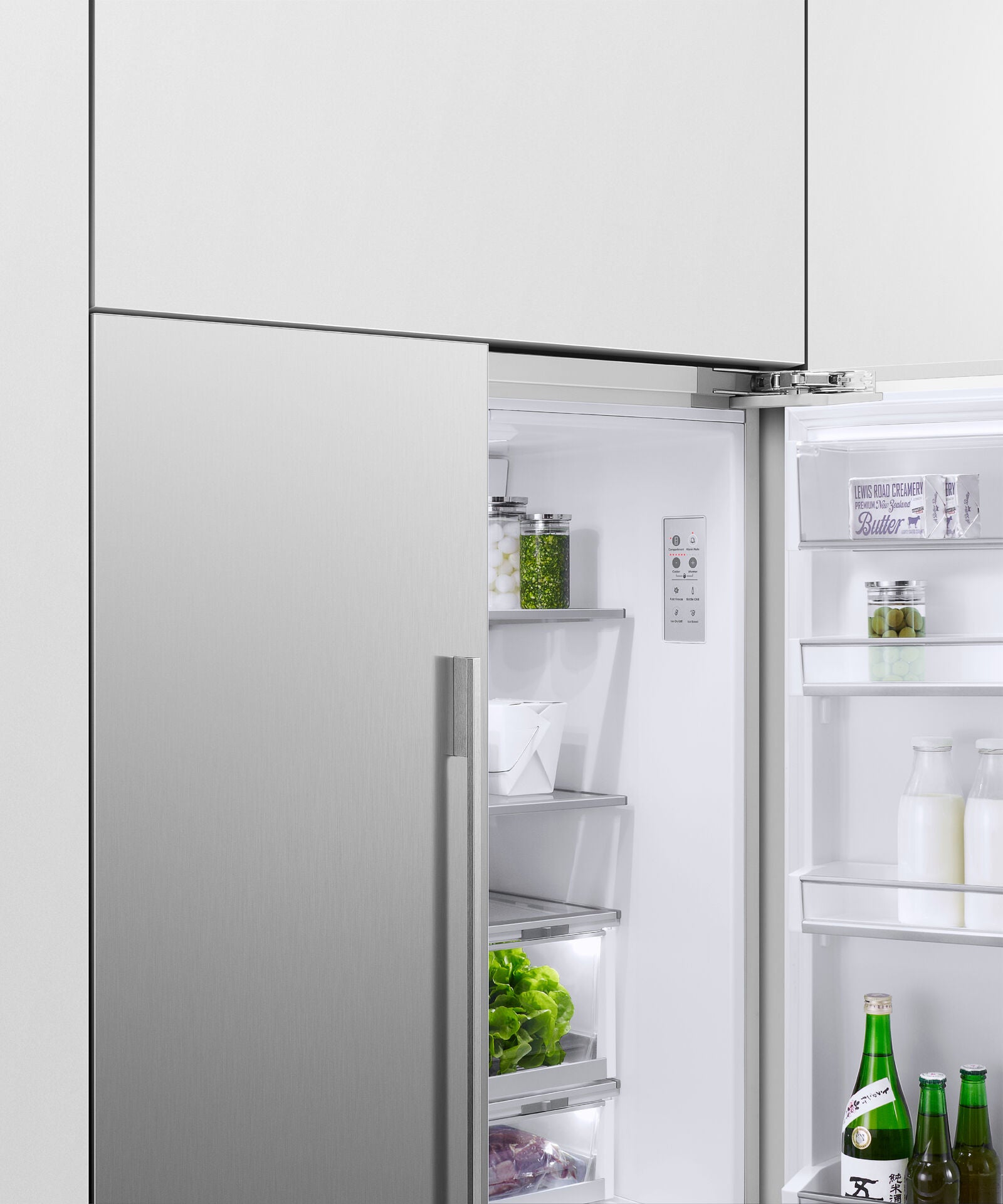 Fisher and paykel french door fridge integrated hotsell