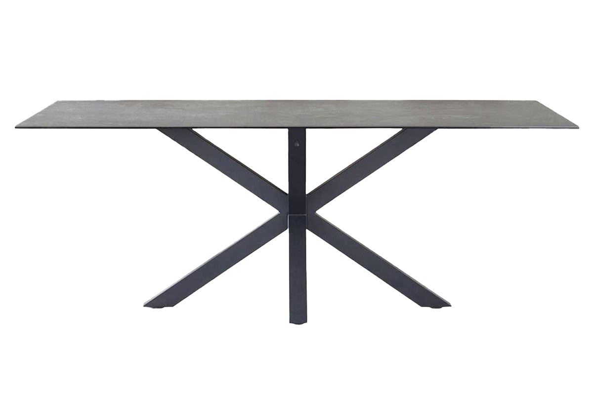 Harlie Rectangular Dining Table | 200 cm | Black