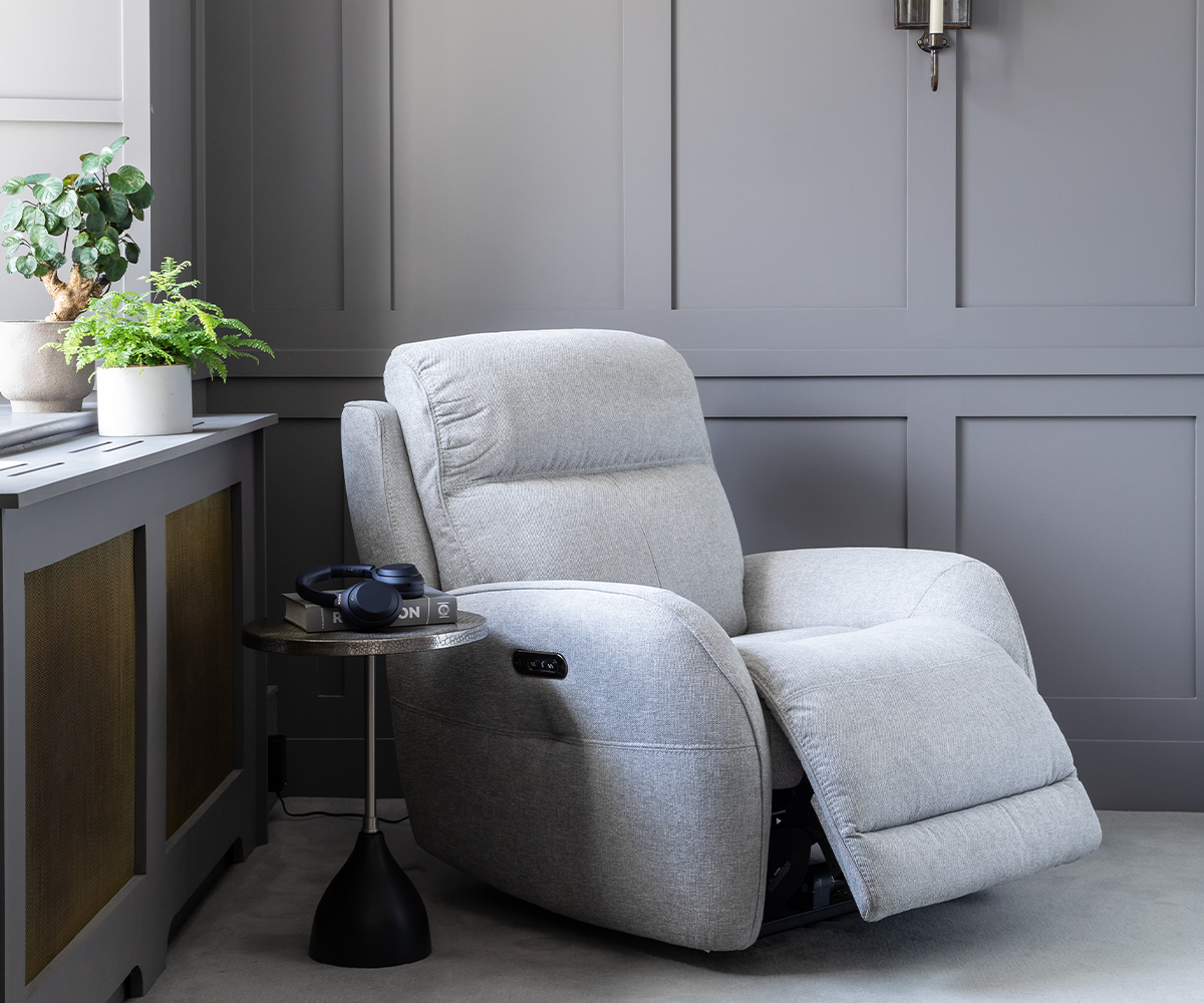 Harri Zero Gravity Power Recliner Armchair Cream 