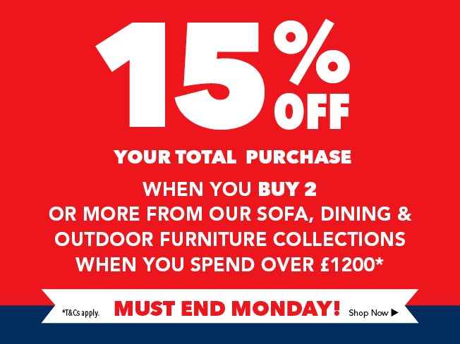 Bank Holiday Weekend Deals on Furniture