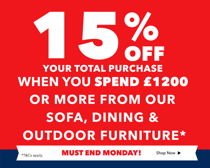 Bank Holiday Weekend Deals on Furniture